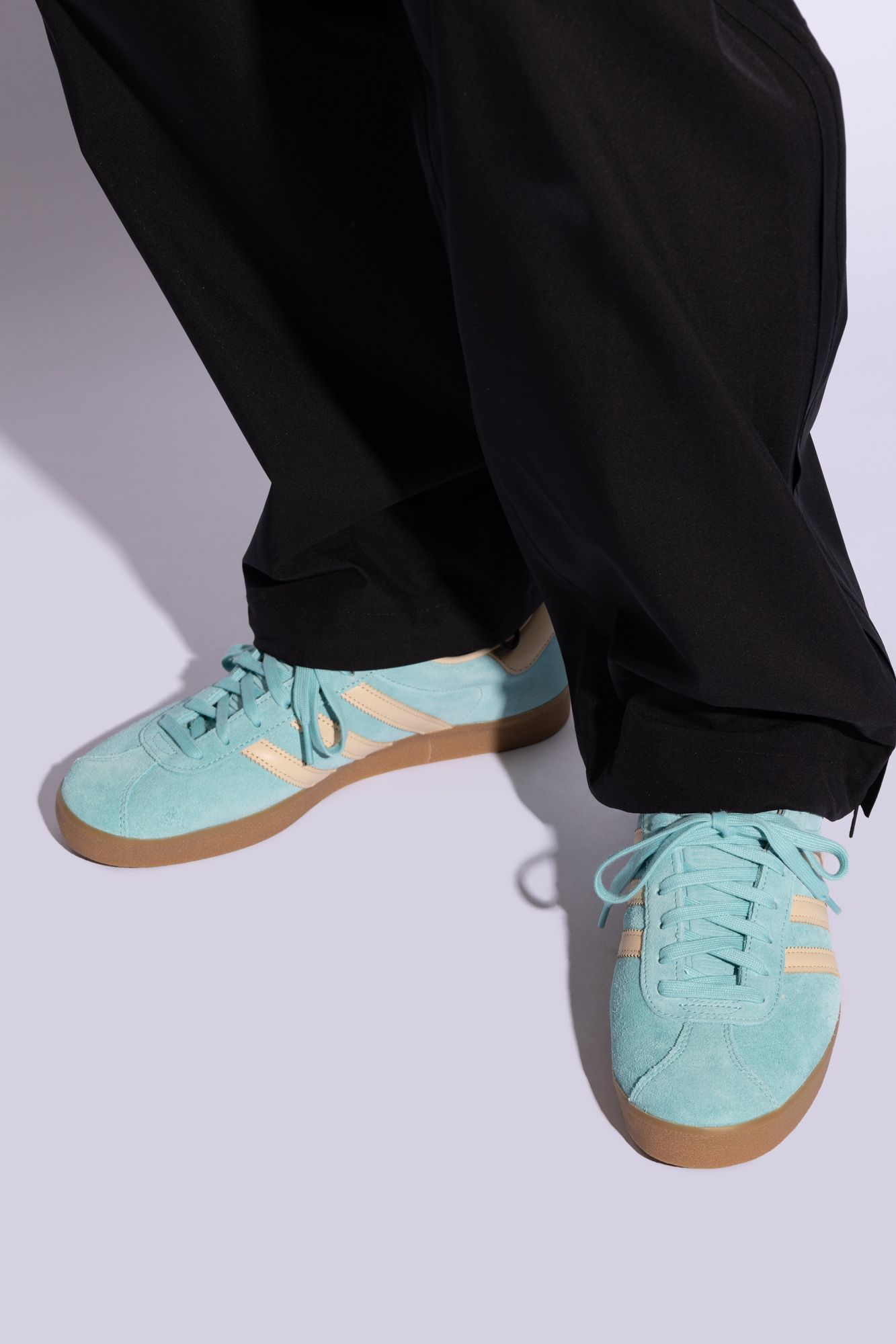 Light blue 'GAZELLE 85' Sports Shoes ADIDAS Originals